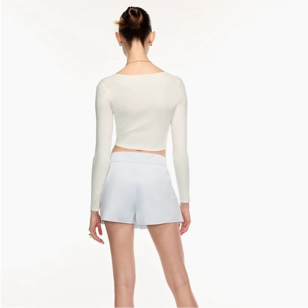 SUNDAY BEST | White pleated Rowan skort